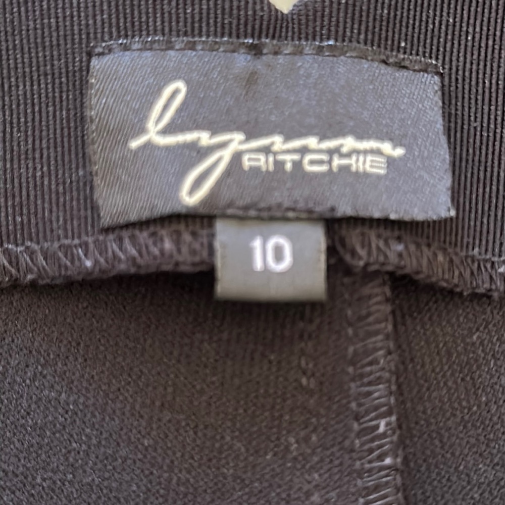 Lynn Ritchie black dress pants, size 10 - Picture 7 of 9